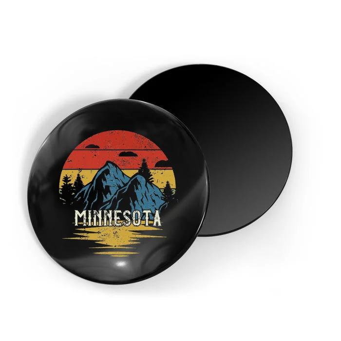 Minnesota Retro Vintage Magnet