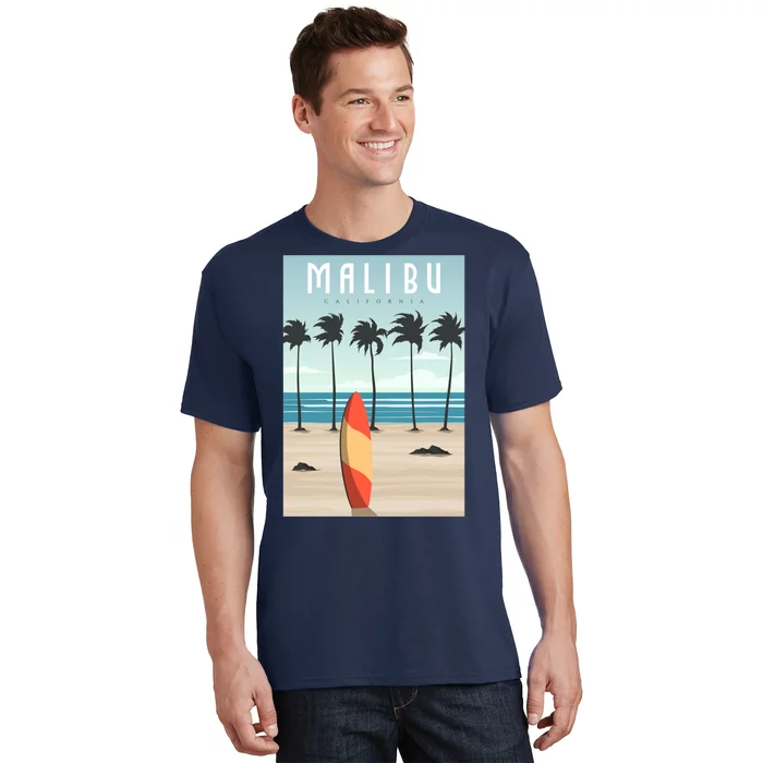 Malibu Retro Vintage T-Shirt