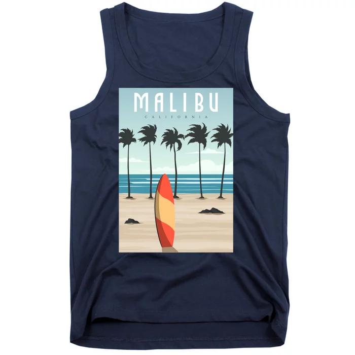 Malibu Retro Vintage Tank Top