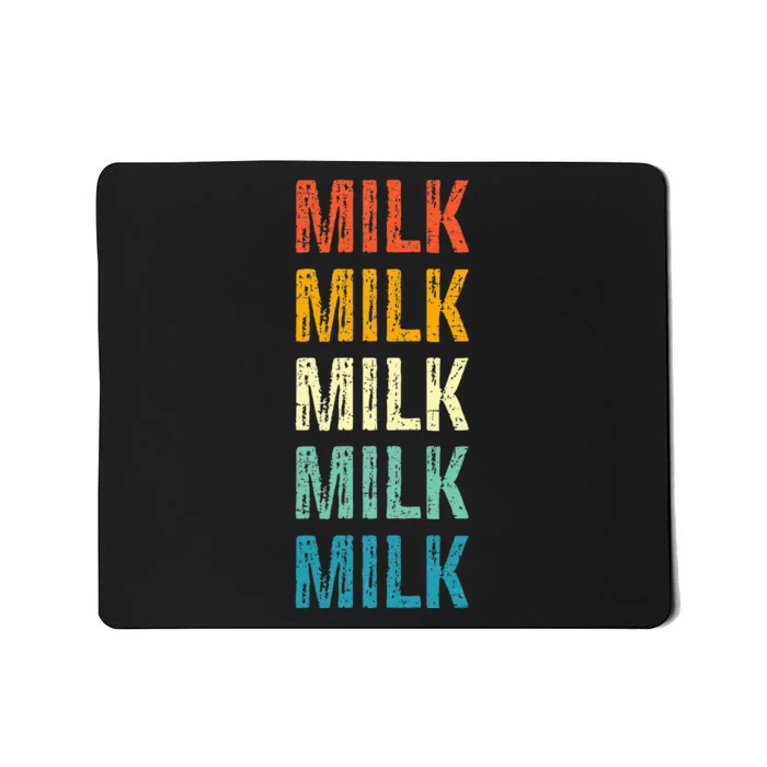 Milk Retro Vintage Mousepad