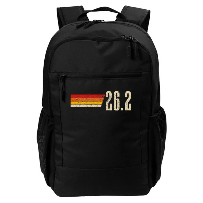 Marathon Running Vintage 26.2 Miles Retro Marathon Runner Daily Commute Backpack