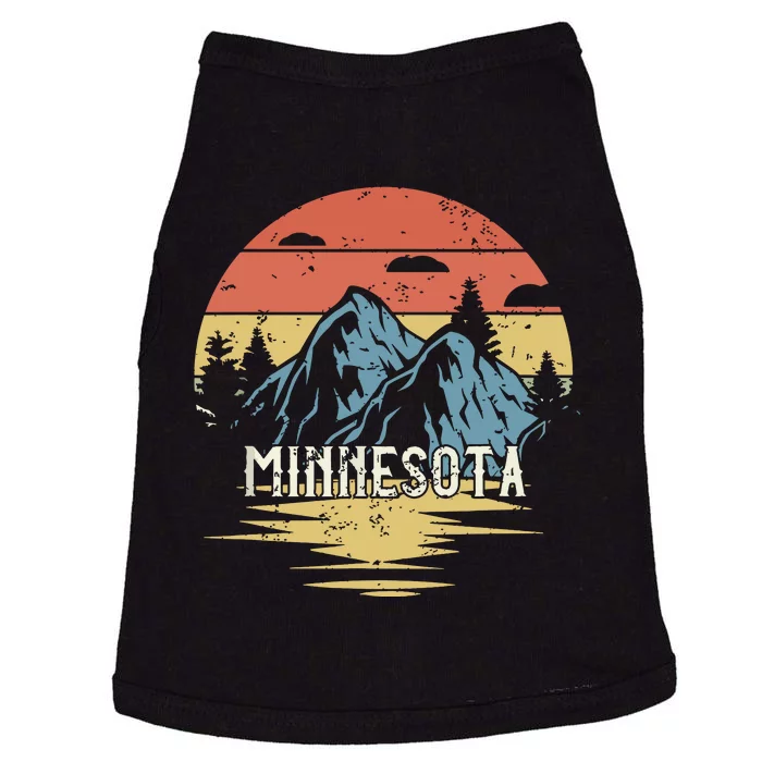 Minnesota Retro Vintage Doggie Tank