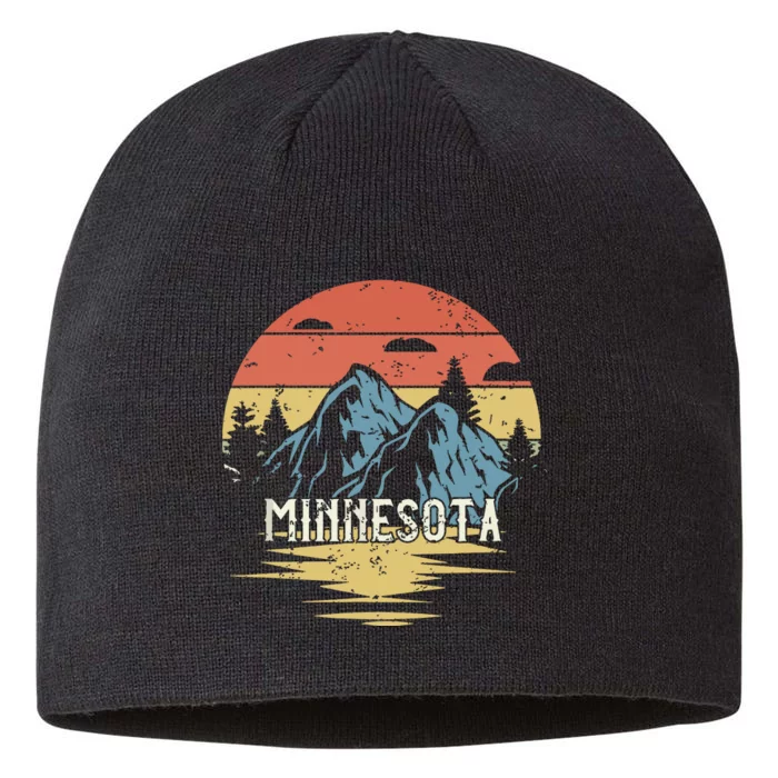 Minnesota Retro Vintage 8 1/2in Sustainable Knit Beanie