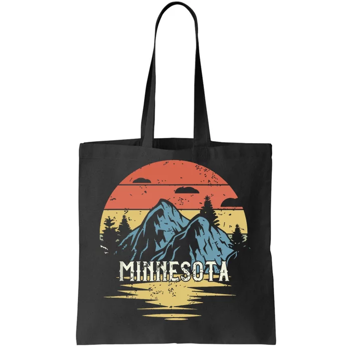 Minnesota Retro Vintage Tote Bag