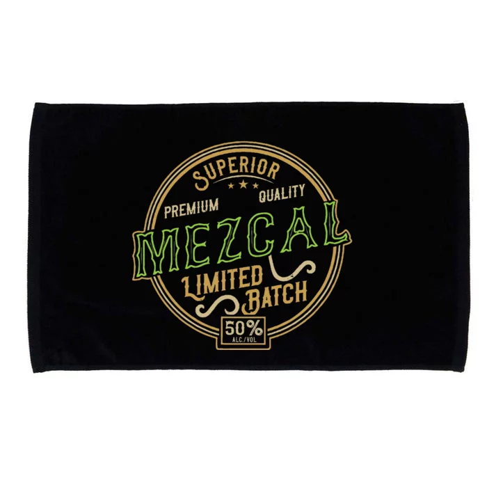 Mezcal Retro Vintage Agave Spirits Liquor Mexico Microfiber Hand Towel