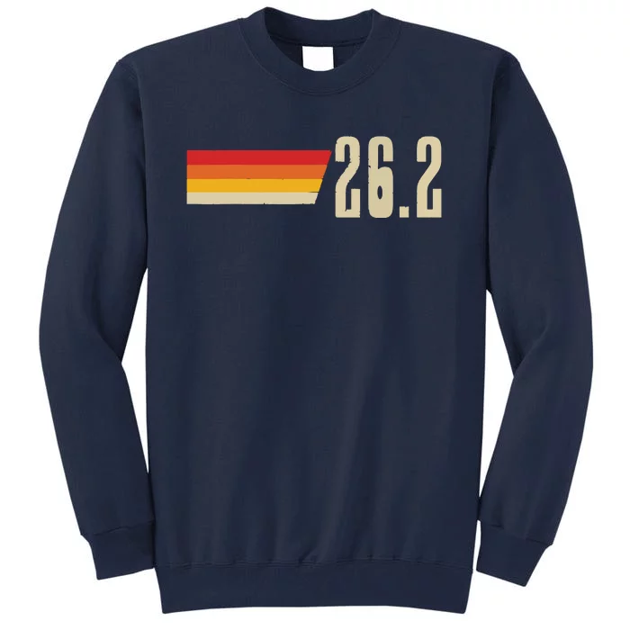 Marathon Running Vintage 262 Miles Retro Marathon Runner Tall Sweatshirt