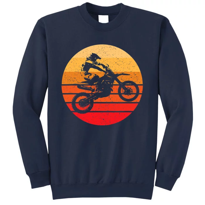 Motocross Retro Vintage Dirt Bike Sweatshirt