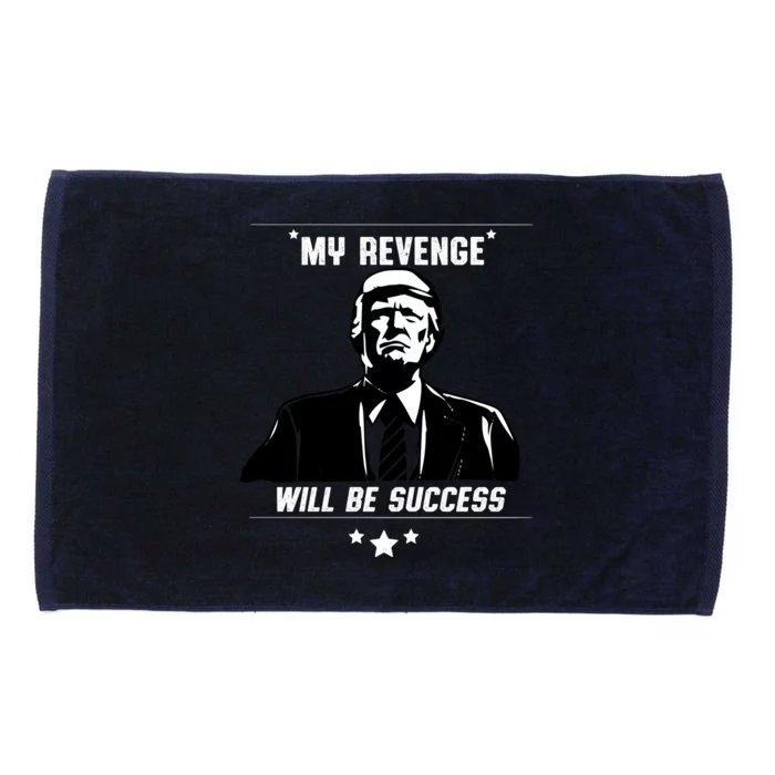 My Revenge Will Be Success Microfiber Hand Towel