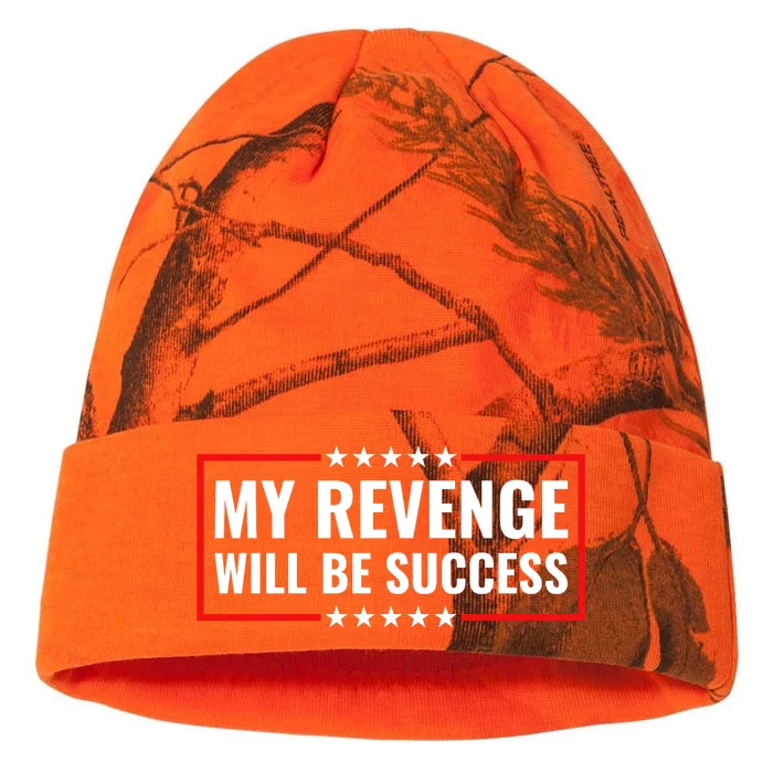 My Revenge Will Be Success Kati - 12in Camo Beanie