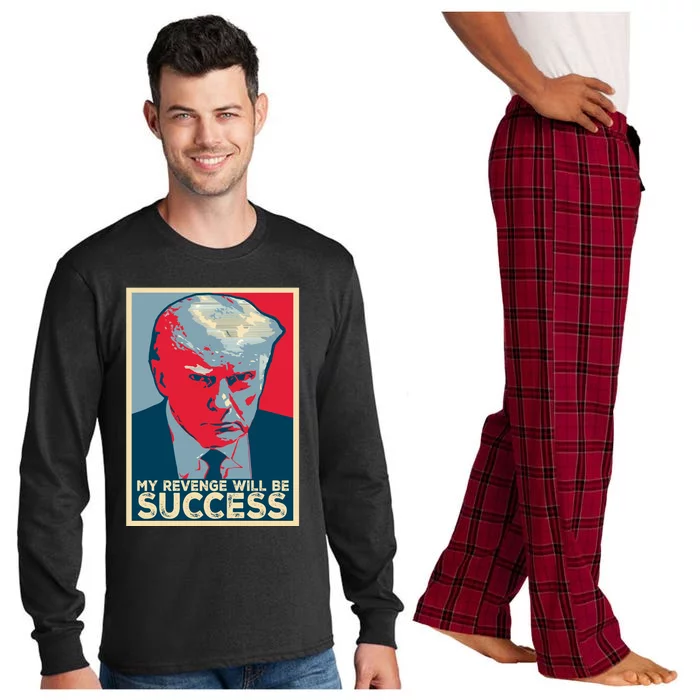 My Revenge Will Be Success Long Sleeve Pajama Set