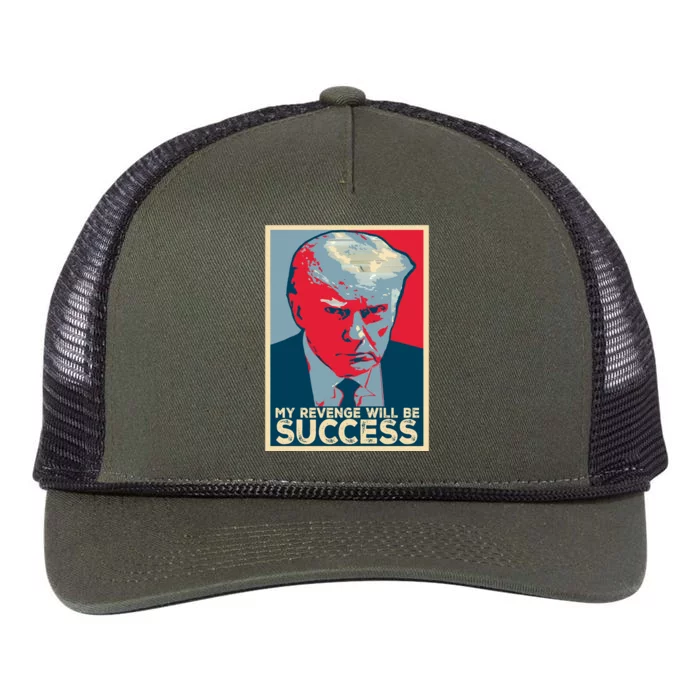 My Revenge Will Be Success Retro Rope Trucker Hat Cap