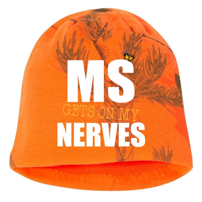 MS Gets On My Nerves Multiple Sclerosis Kati - Camo Knit Beanie