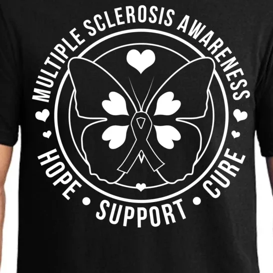 MS Multiple Sclerosis Awareness Hope Support Cure Pajama Set