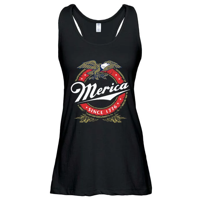 Merica Since 1776 Funny 4th Of July Merica Since 1776 Ladies Essential Flowy Tank