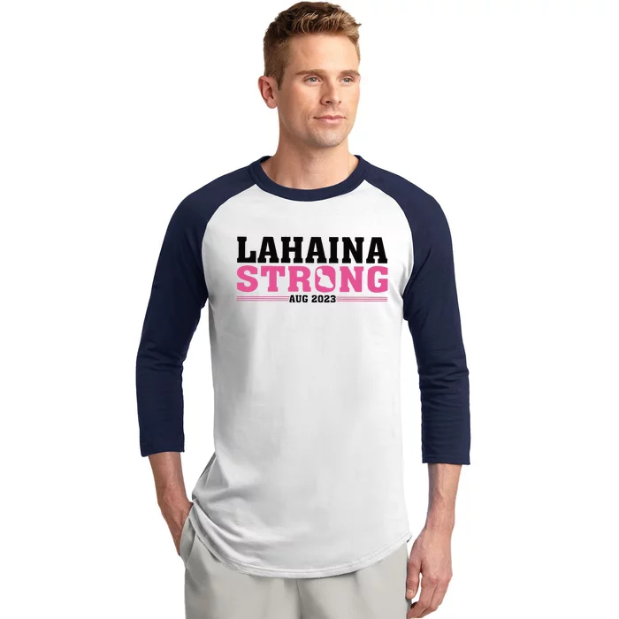 Maui Strong Baseball Sleeve Shirt