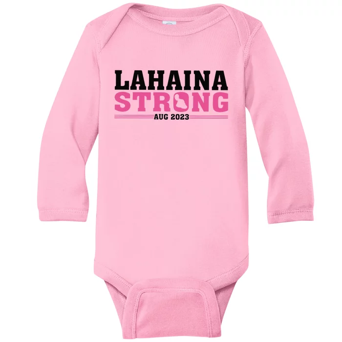 Maui Strong Baby Long Sleeve Bodysuit