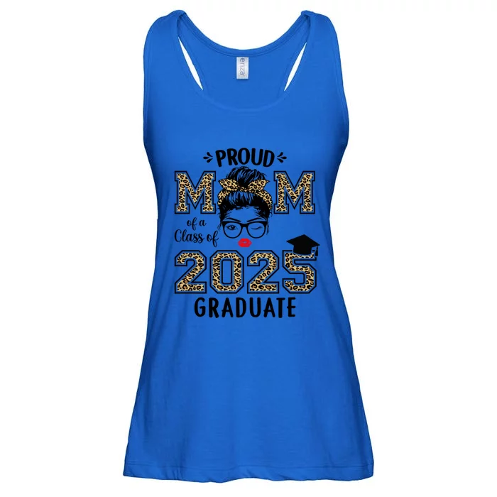 Mom Senior 2025 Proud Mom Of A Class Of 2025 Graduate Gift Ladies Essential Flowy Tank