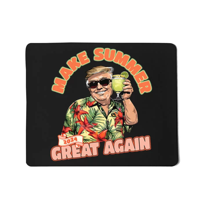 Make Summer 2024 Great Again Donald Trump Vacation Mousepad