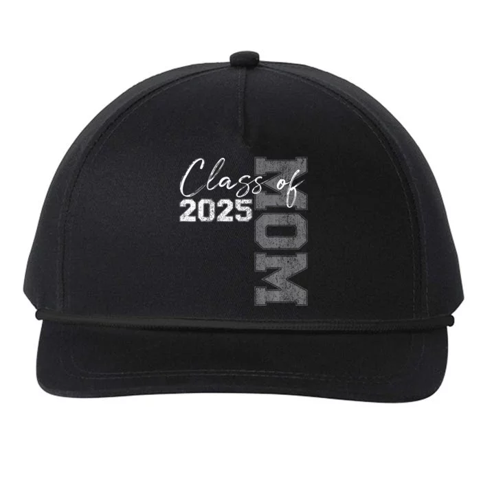 Mom Senior 2025 Proud Mom Of A Class Of 2025 Graduate Mother Snapback Five-Panel Rope Hat