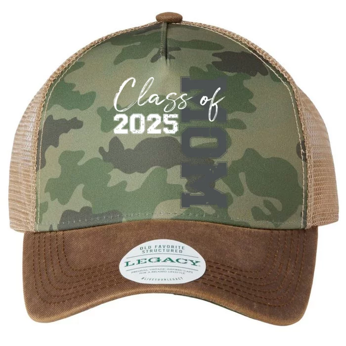 Mom Senior 2025 Proud Mom Of A Class Of 2025 Graduate Mother Legacy Tie Dye Trucker Hat