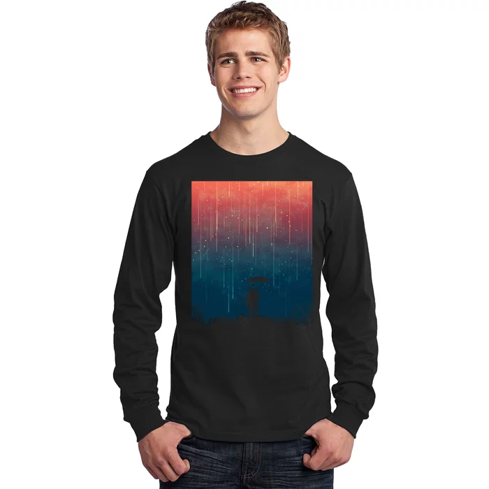 Meteor Shower Long Sleeve Shirt