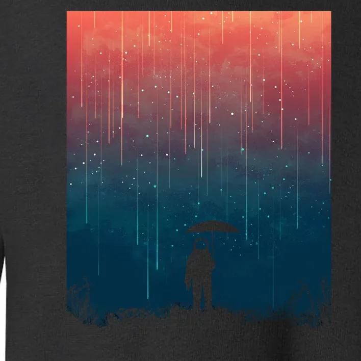 Meteor Shower Toddler Sweatshirt