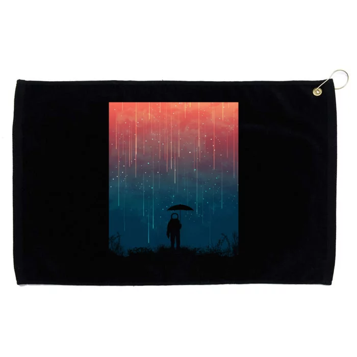 Meteor Shower Grommeted Golf Towel