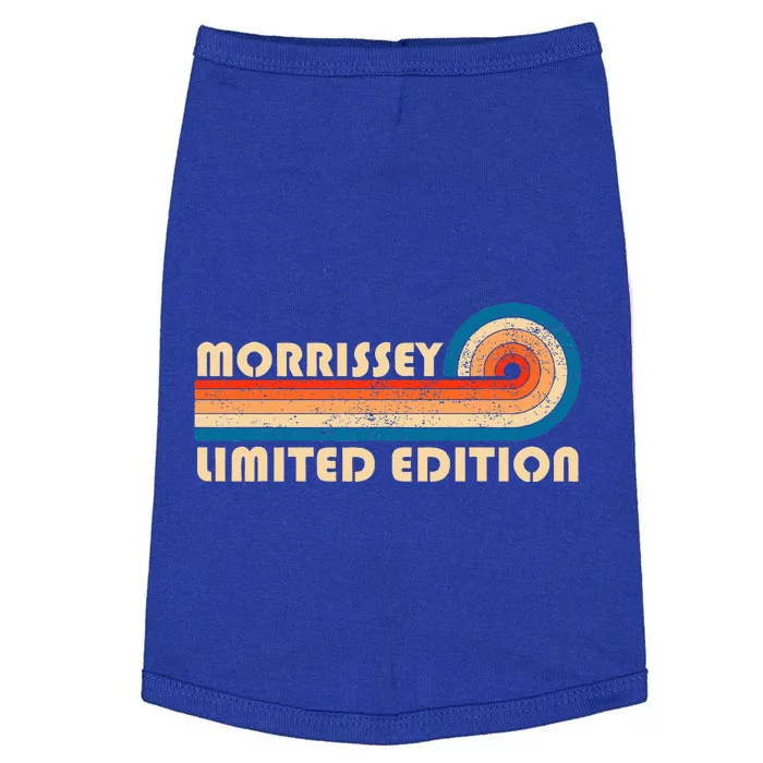 Morrissey Surname 80s 90s Birthday Doggie Tank