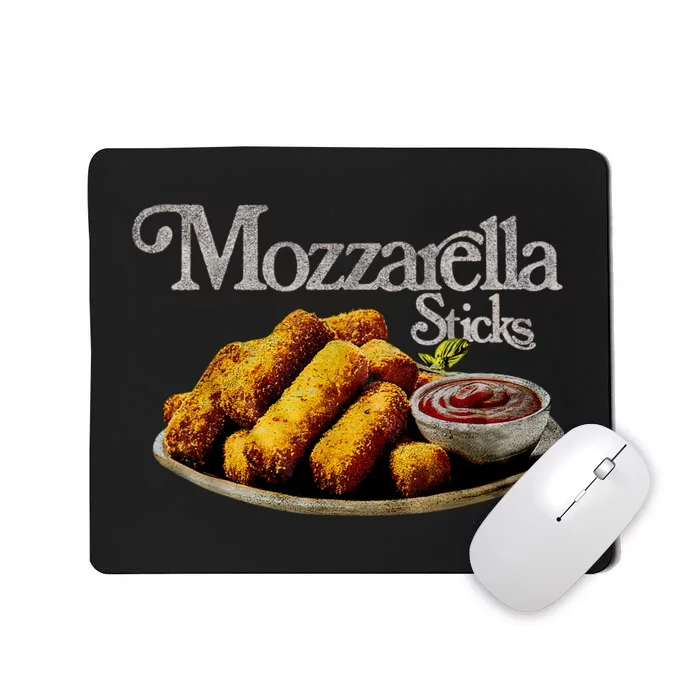 Mozzarella Sticks 90s Mozzarella Stick Lover Bread Mousepad