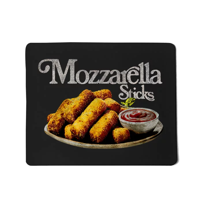 Mozzarella Sticks 90s Mozzarella Stick Lover Bread Mousepad