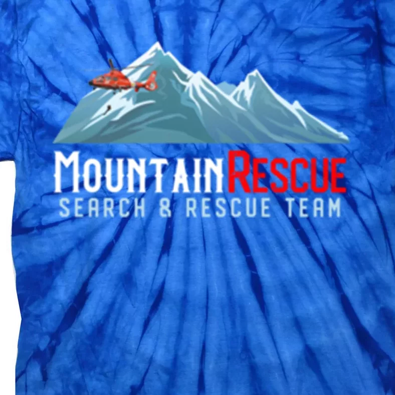 Mountain Search And Technical Rescue Team Sar Trt Uniform Gift Tie-Dye T-Shirt