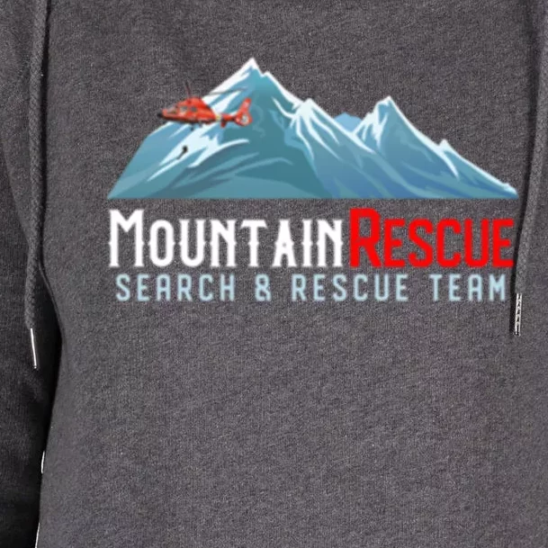 Mountain Search And Technical Rescue Team Sar Trt Uniform Gift Womens Funnel Neck Pullover Hood