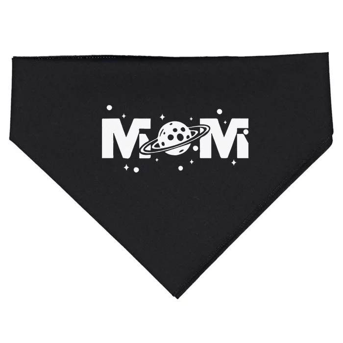 Mom Space Astronaut Mom Mama Momlife Mother's Day Present USA-Made Doggie Bandana