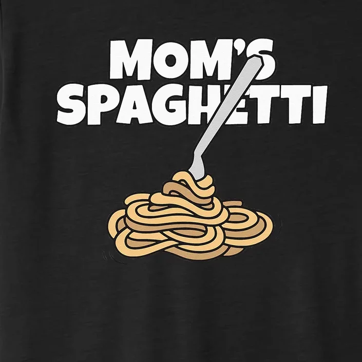 Moms Spaghetti And Meatballs Love Italian Food Gifts Foodies ChromaSoft Performance T-Shirt