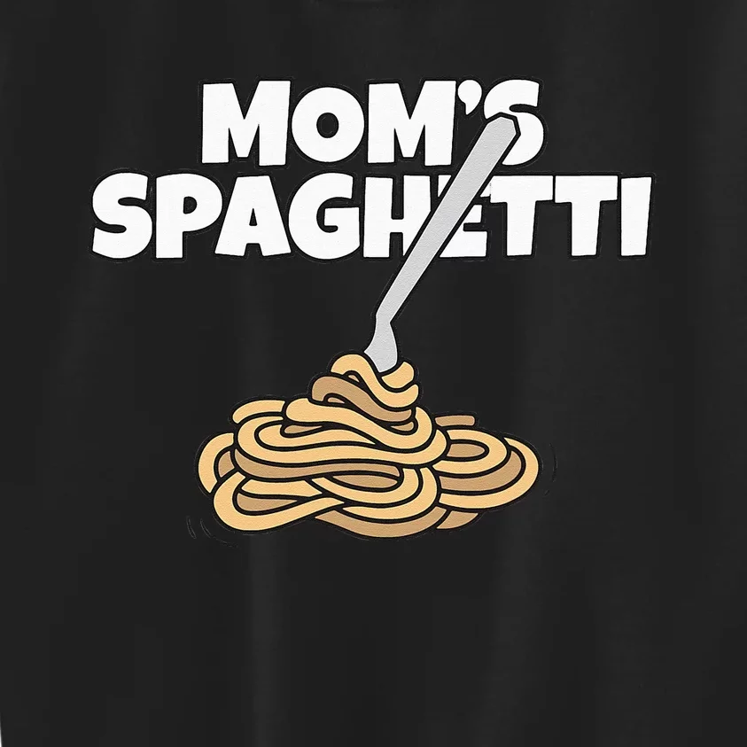 Moms Spaghetti And Meatballs Love Italian Food Gifts Foodies Kids Sweatshirt