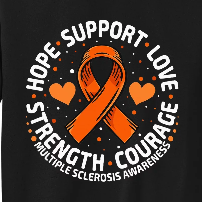 Multiple Sclerosis Awareness Family Support Ms Awareness Sweatshirt