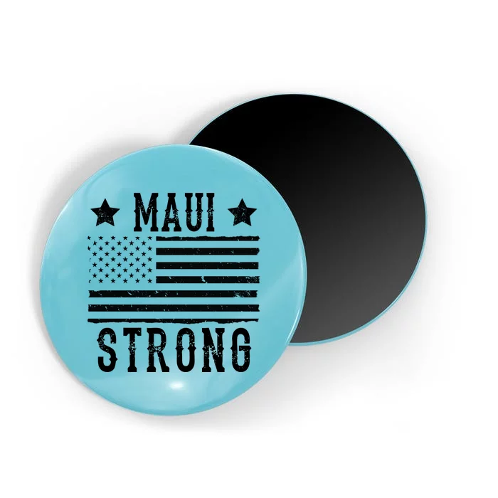 Maui Strong American Flag Magnet