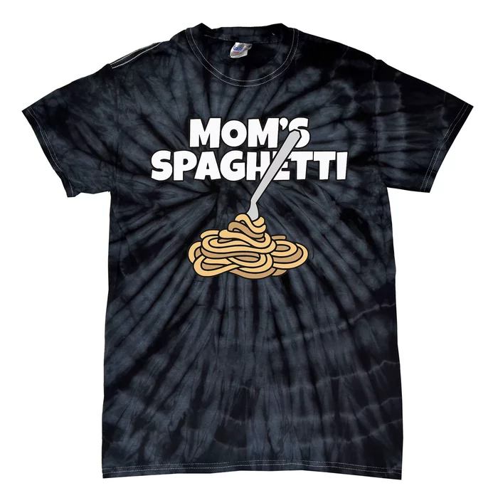 Moms Spaghetti And Meatballs Love Italian Food Gifts Foodies Tie-Dye T-Shirt