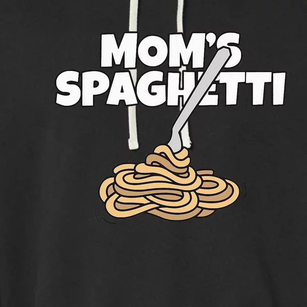 Moms Spaghetti And Meatballs Love Italian Food Gifts Foodies Garment-Dyed Fleece Hoodie