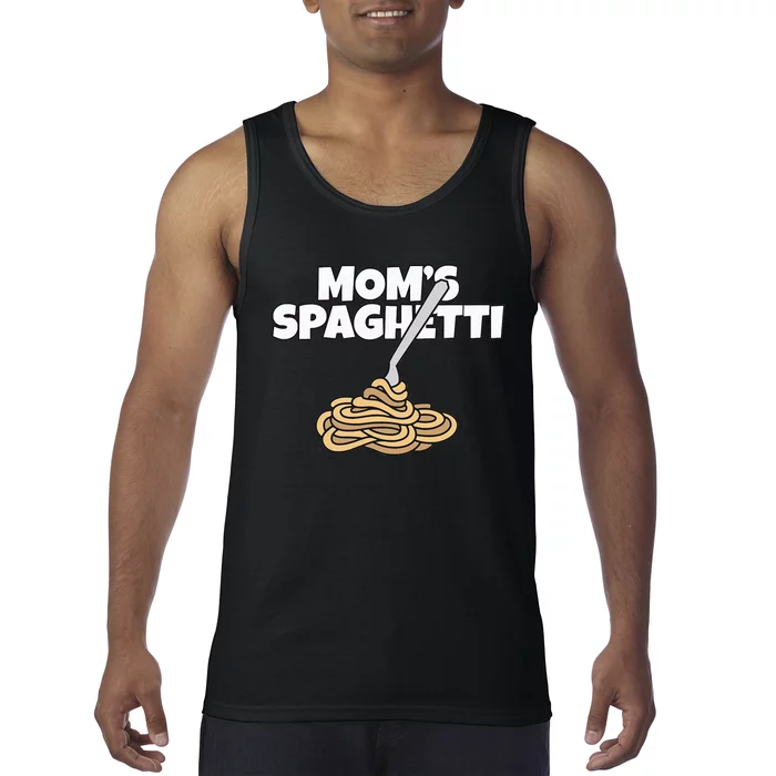 Moms Spaghetti And Meatballs Love Italian Food Gifts Foodies Tank Top