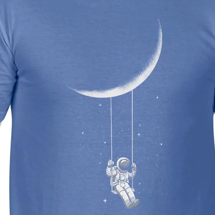 Moon Swing Astronaut Stars Space Man Funny Gift Comfort Colors T-Shirt