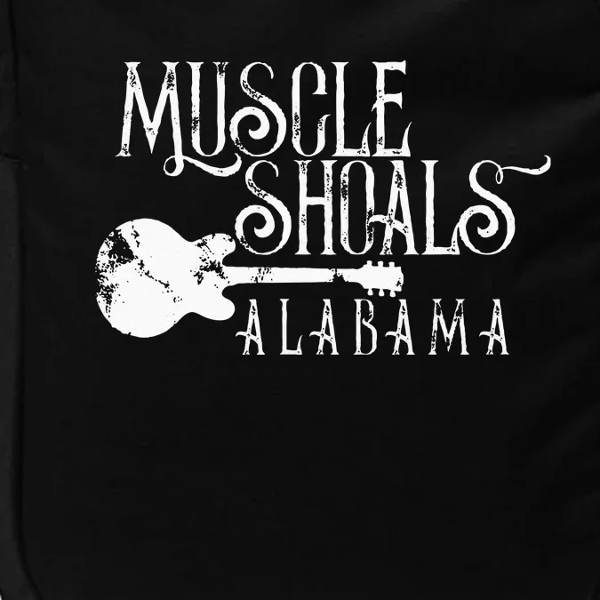 Muscle Shoals Alabama With Guitar Swampy Soul Music Fans Impact Tech Backpack