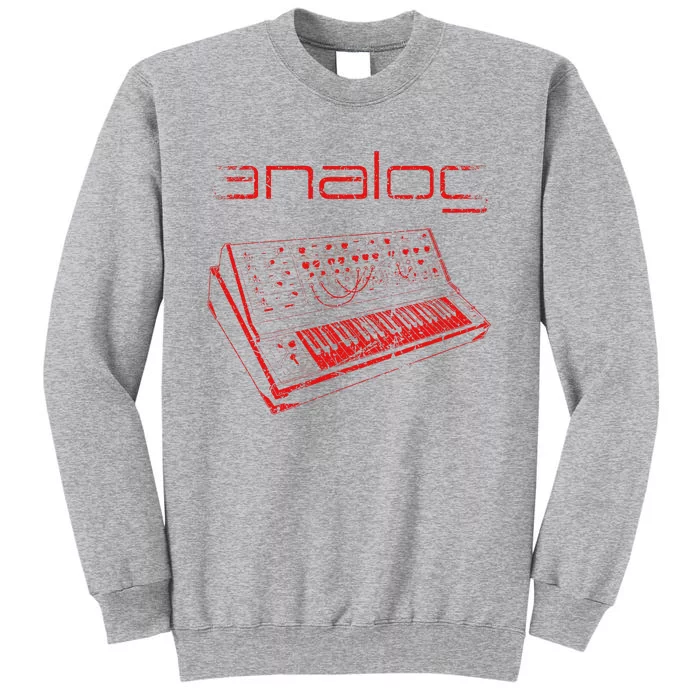 Modular Synthesizer Acid Analog Tall Sweatshirt