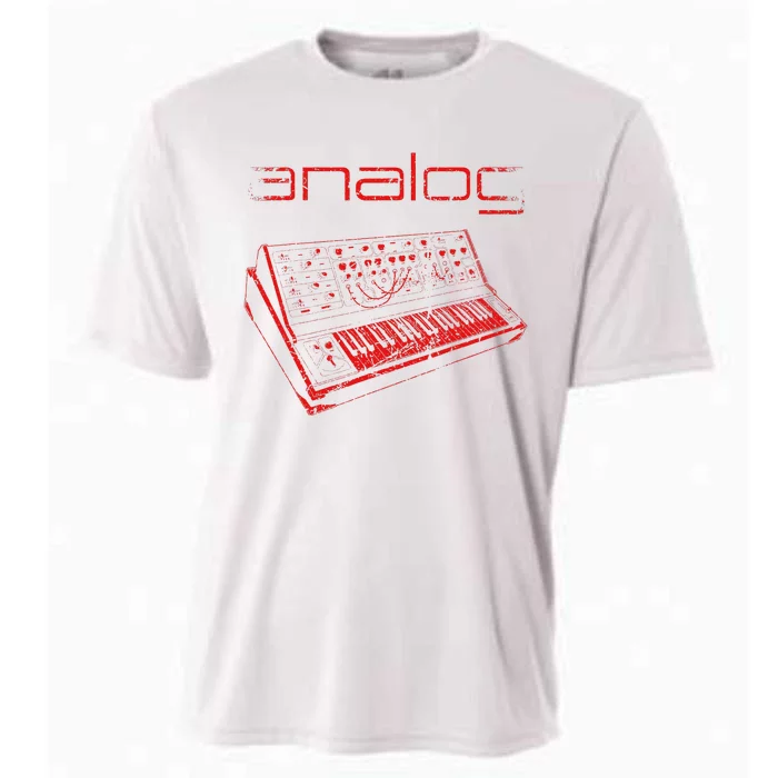 Modular Synthesizer Acid Analog Cooling Performance Crew T-Shirt