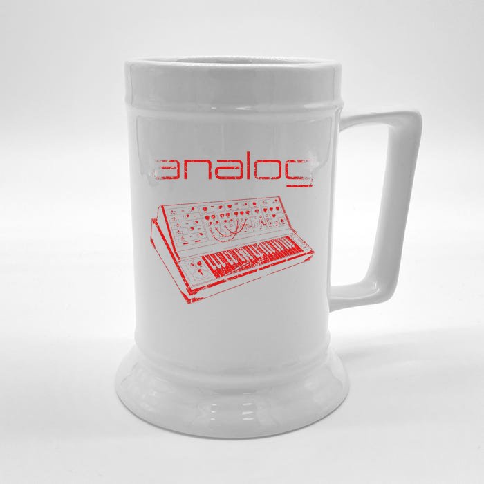 Modular Synthesizer Acid Analog Front & Back Beer Stein