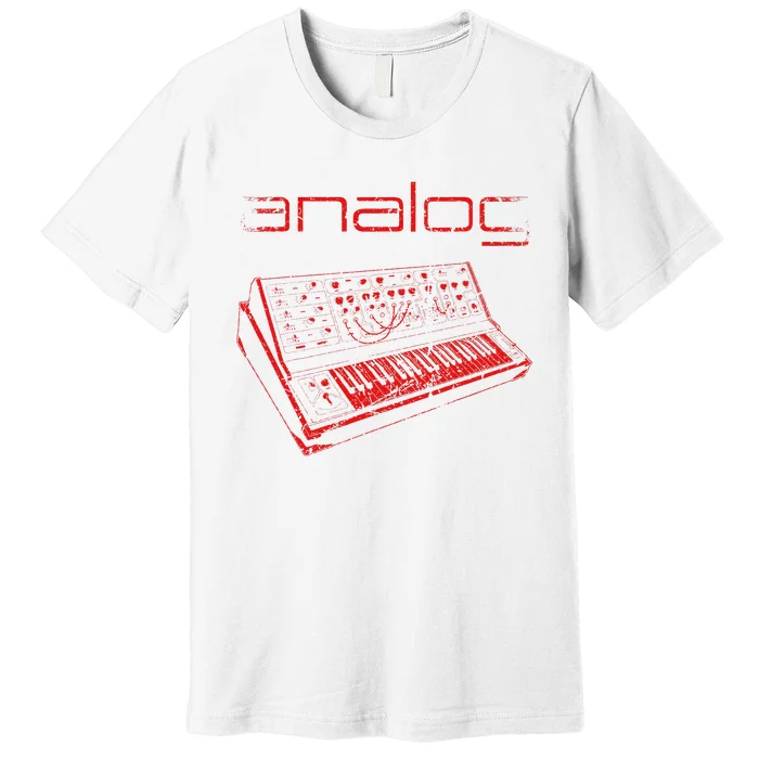 Modular Synthesizer Acid Analog Premium T-Shirt