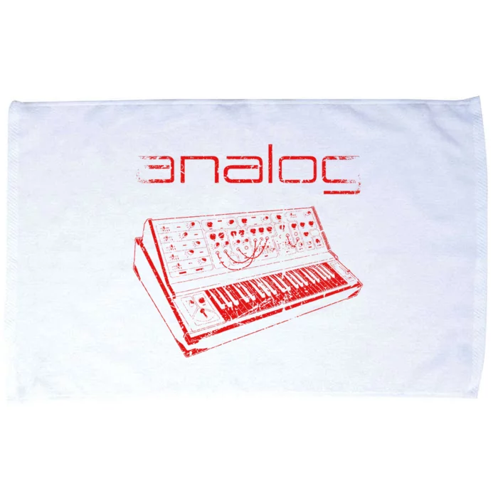 Modular Synthesizer Acid Analog Microfiber Hand Towel