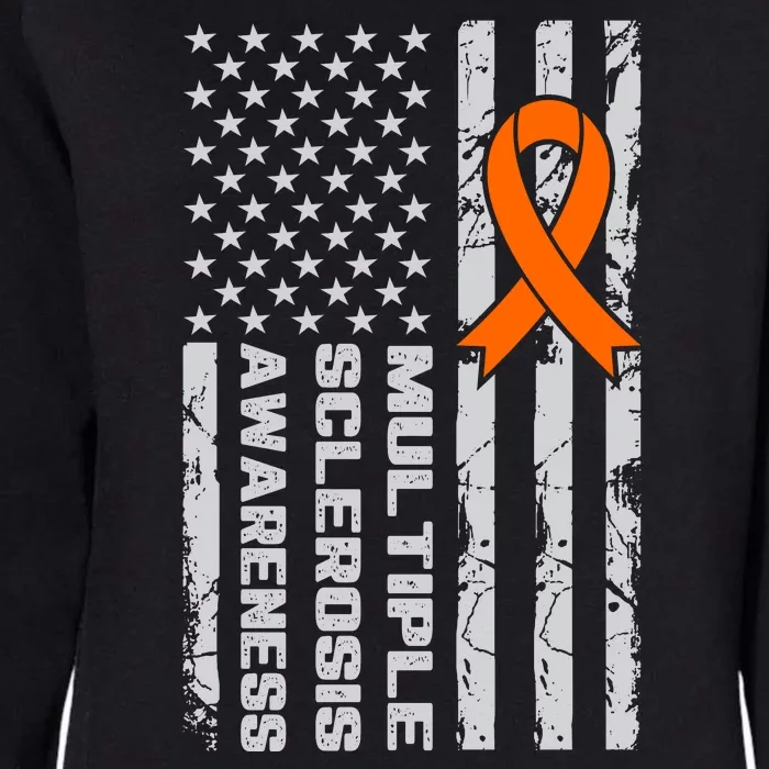 Multiple Sclerosis Awareness MS Womens California Wash Sweatshirt