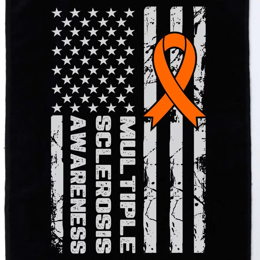 Multiple Sclerosis Awareness MS Platinum Collection Golf Towel