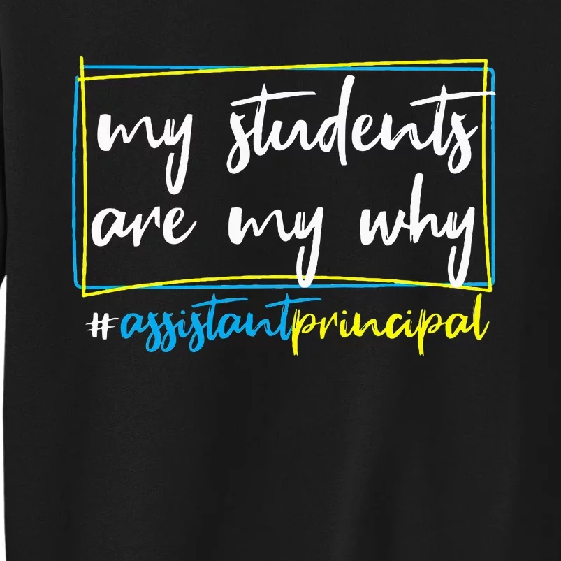 My Students Are My Why Assistant Principal Sweatshirt